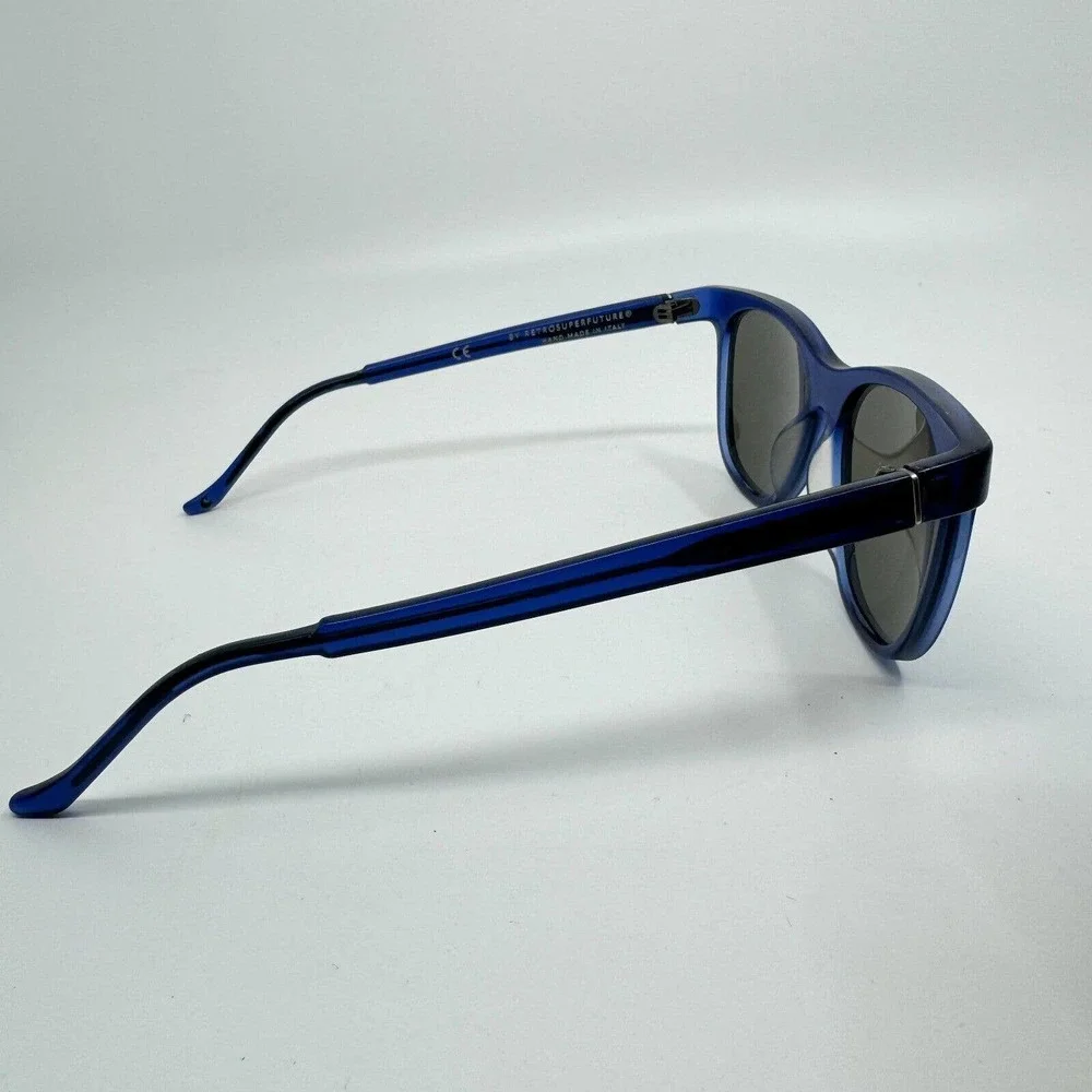 Carhartt Sunglasses By Retrosuperfuture Vintage‎ Blue Round Handmade H9436